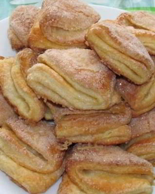 Печенье из творога Гусиные лапки