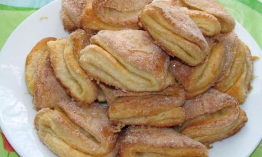 Рецепт печенья из творога гусиные лапки