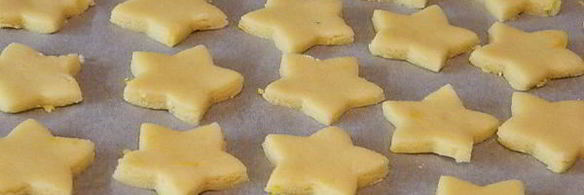 печенье лимонные звездочки с паприкой