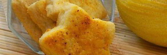 печенье лимонные звездочки с паприкой