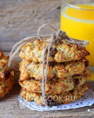 Печенье овсяное на кефире