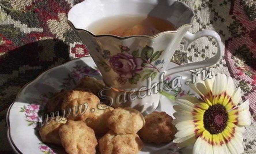 Рецепт печенья песочного домашнего