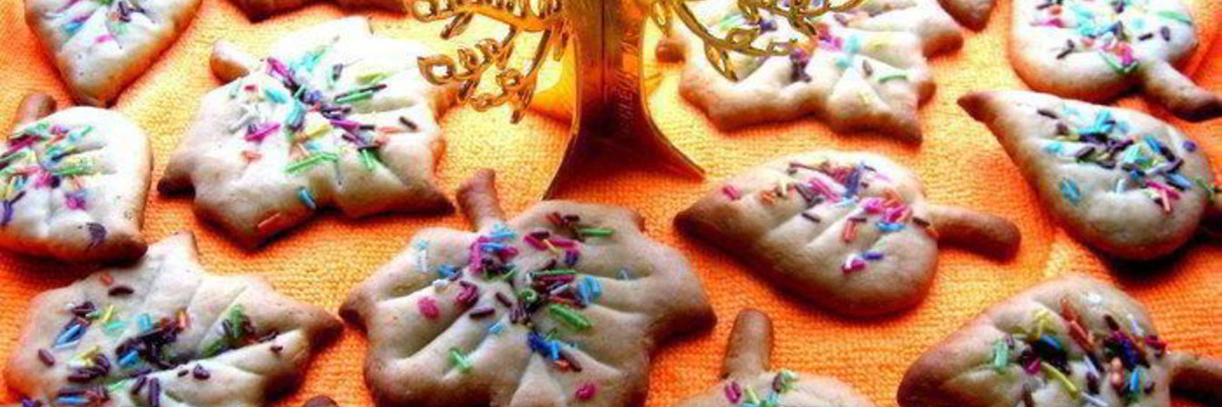 Печенье песочное листопад