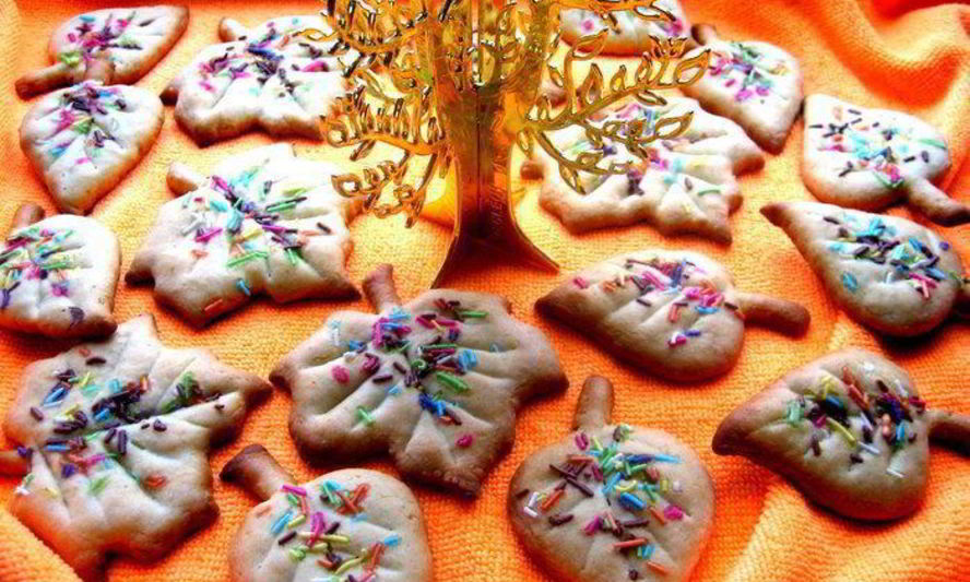 Рецепт печенья песочного листопад