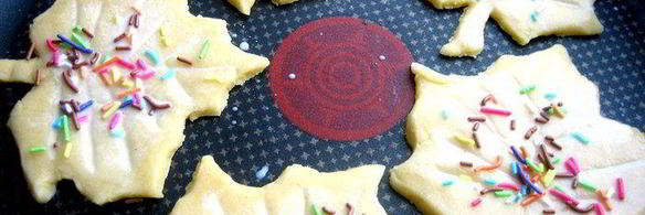 печенье песочное листопад