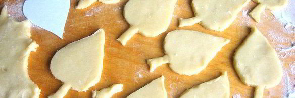 печенье песочное листопад