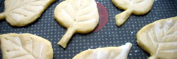 печенье песочное листопад