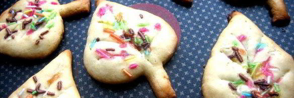 печенье песочное листопад