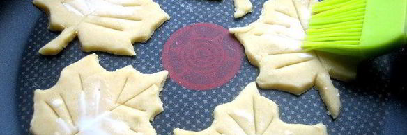 печенье песочное листопад