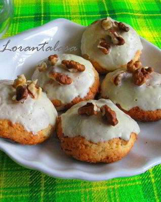 Печенье с грецкими орехами и белым шоколадом