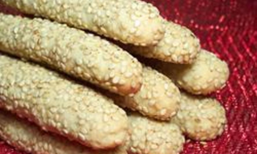 Рецепт печенья с кунжутными семечками