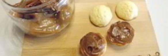 печенье с вареной сгущенкой