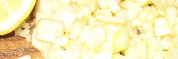 печенье с яблоками и изюмом