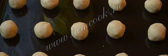 печенье снежки