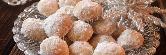 печенье снежки