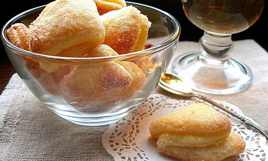 Рецепт печенья творожного треугольники