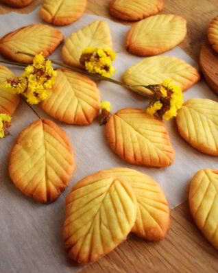 Печенье Весенние листья