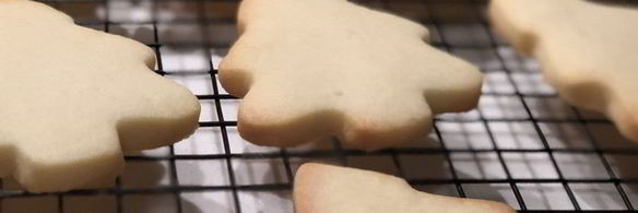 песочное печенье на рождество и новый год