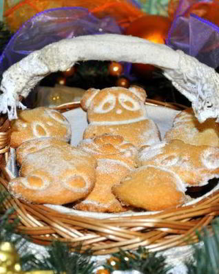 Песочное печенье Пряные зверята