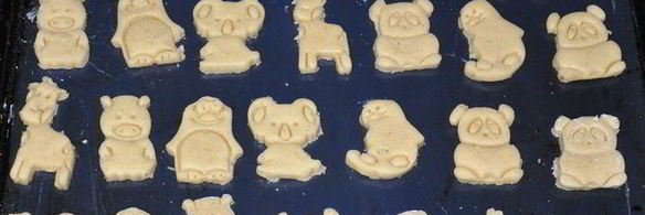 песочное печенье пряные зверята