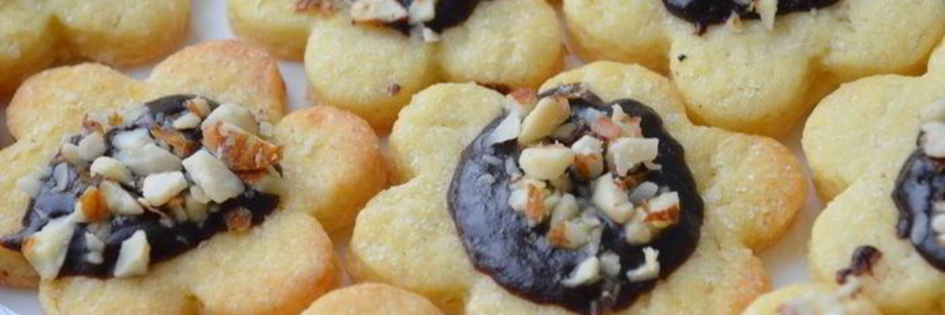 Песочное печенье Ромашки