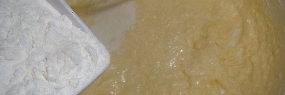 песочное печенье ромашки