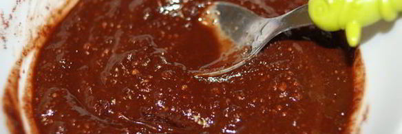 песочное печенье с шоколадной глазурью