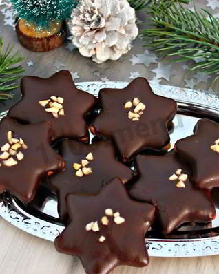 Песочное печенье в шоколаде