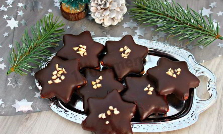 Рецепт песочного печенья в шоколаде
