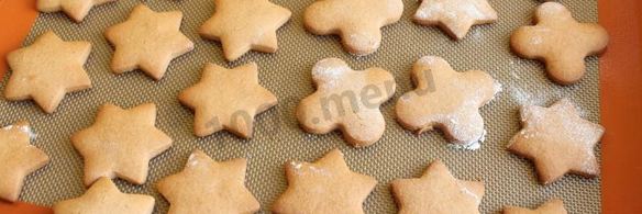 песочное печенье в шоколаде