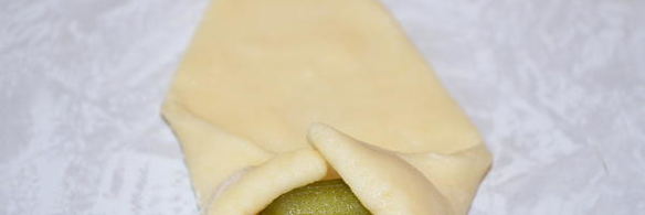 песочные рогалики с мармеладом