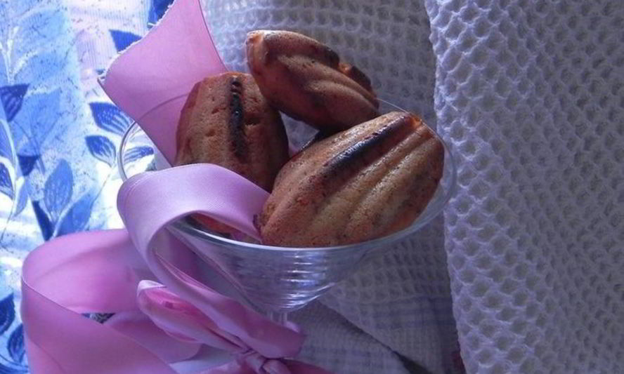 Рецепт постное печенье мадлена с апельсинами и фисташками