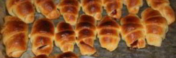 рогалики с повидлом