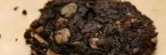 шоколадное печенье с овсяными хлопьями