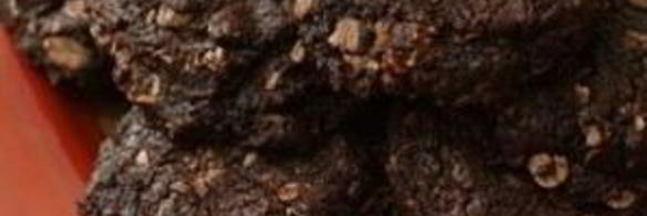 шоколадное печенье с овсяными хлопьями