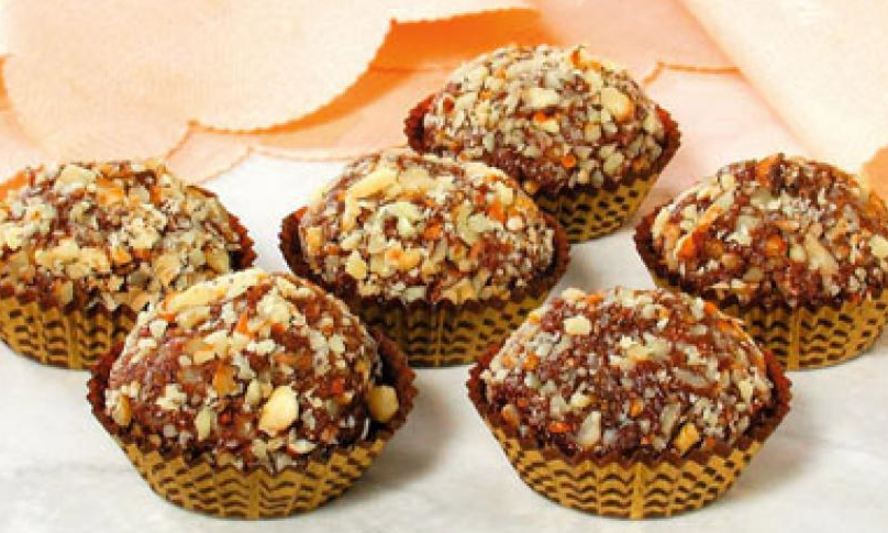 Рецепт шоколадных трюфелей из сахарного печенья