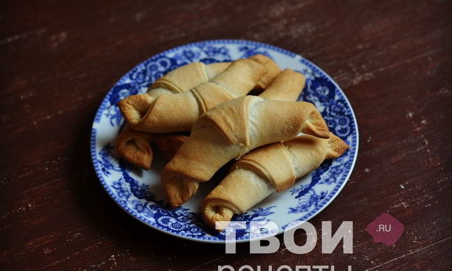 Рецепт слоеных рогаликов