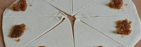 слоеные рогалики