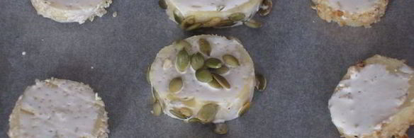 сырное печенье с горгонзолой