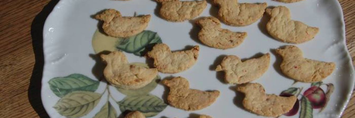 Сырное печенье с перцем