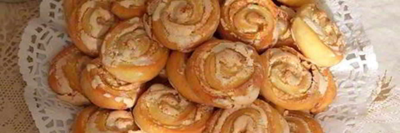 Творожное печенье Розочки