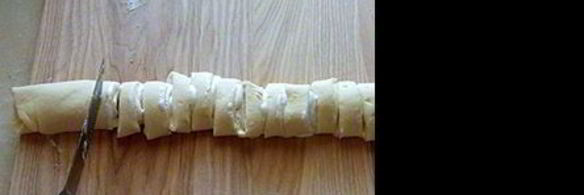 творожное печенье розочки