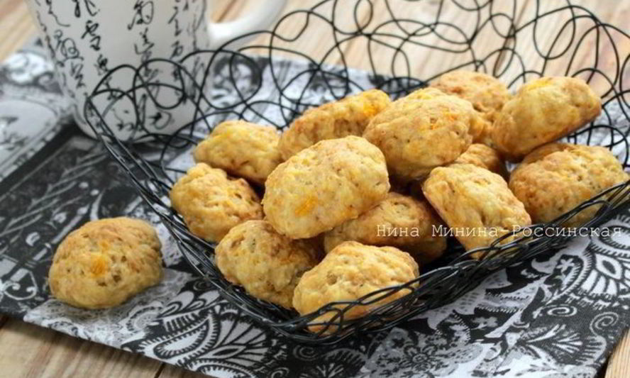 Рецепт тыквенно-яблочного печенье