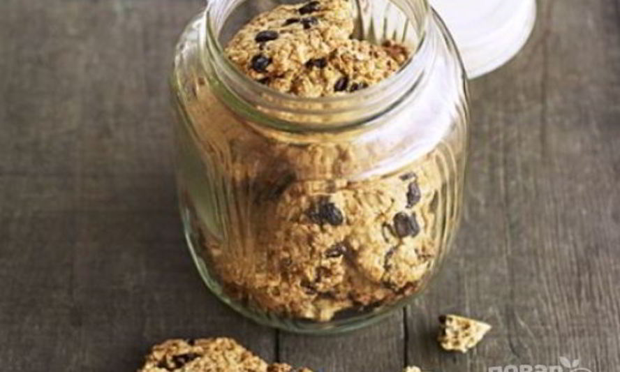 Рецепт вкусного печенья овсяного