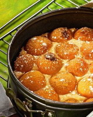 Ароматный абрикосовый пирог