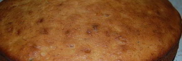 банановый пирог с орехами и шоколадом