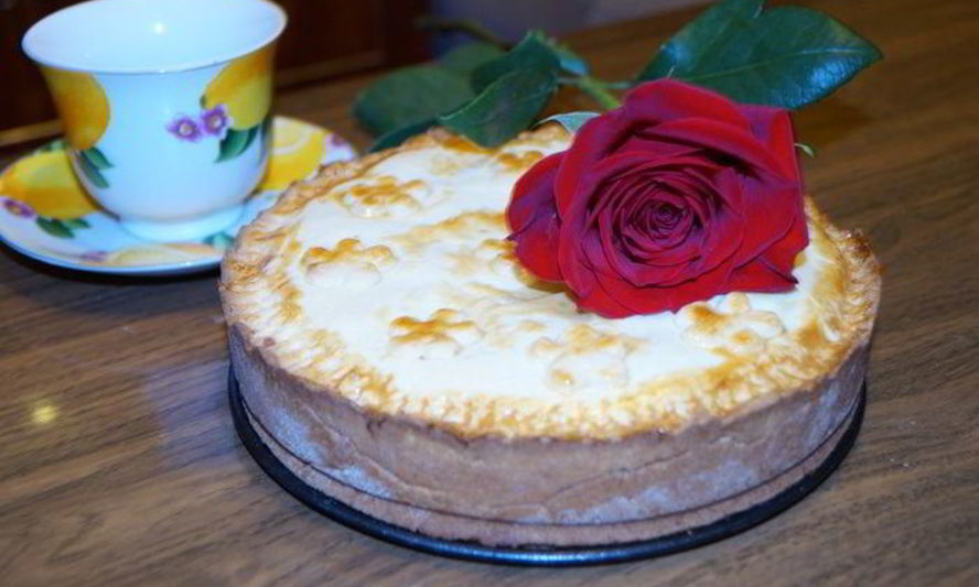 Рецепт баскского пирога с вишней