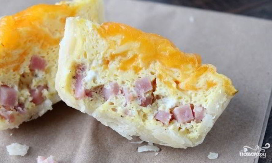 Рецепт быстрого пирога с яйцом