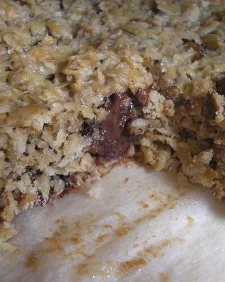 Диетический пирог из овсяных хлопьев