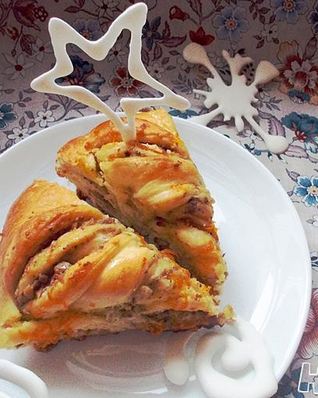 Дрожжевой пирог Апельсиновый вихрь